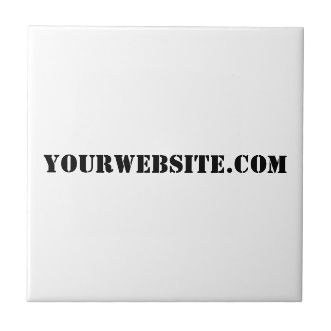 Carreau YourWebSite.com (Devant)