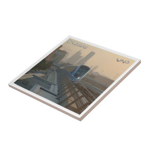 Carreau zAE039 Métro de DUBAI, Émirats arabes unis, EAU,