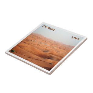 Carreau zAE044 Visite du désert à DUBAI, Émirats arabes un