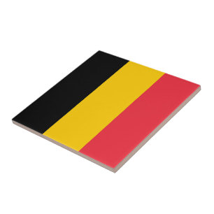 Carreau zBE001 DRAPEAU BELGE, Belgique,