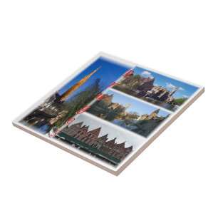 Carreau zBE010 BRUGES Belgique,