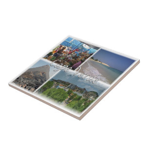 Carreau zCV025 CAPE VERDE, Mosaïque, Afrique,