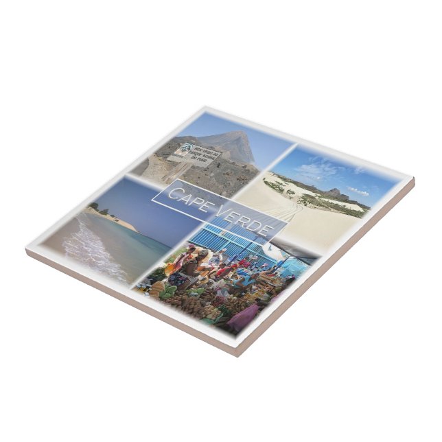 Carreau zCV24 CAPE VERDE, Mosaïque, Afrique, Réfrigérateur (Côté)