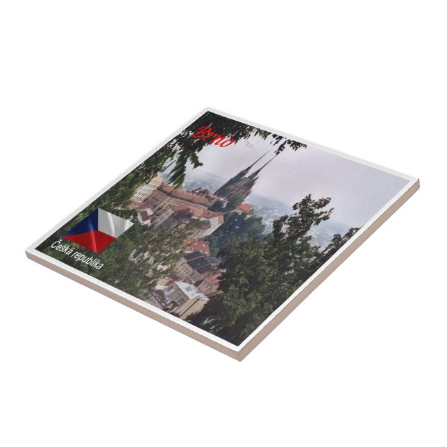 Carreau zCZ007 BRNO République tchèque, (Côté)