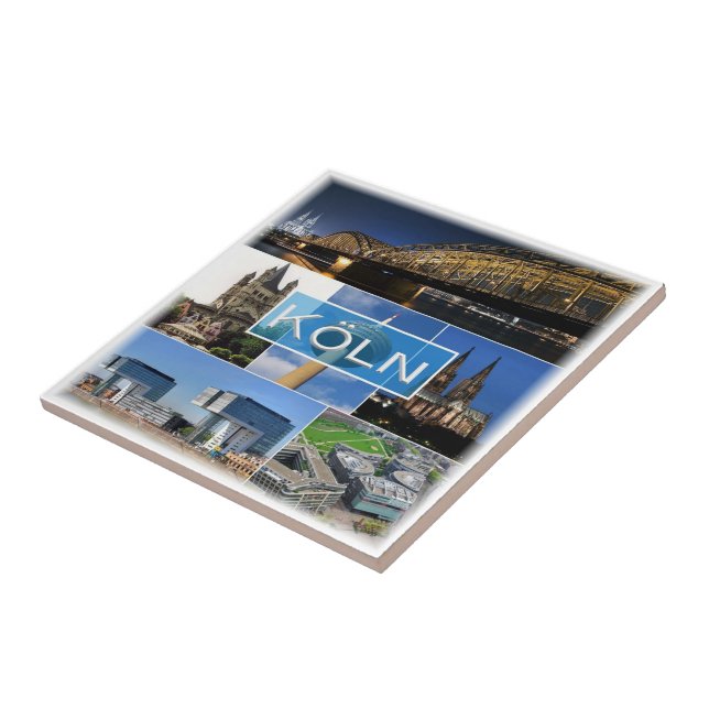 Carreau zDE013 COLOGNE KÖLN Allemagne, (Côté)