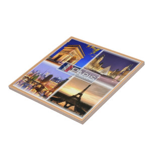 Carreau zFR018 PARIS En Nuit,