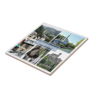 Carreau zFR038 LOURDES, France,