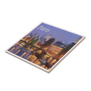 Carreau zFR065 PARIS panorama, France,