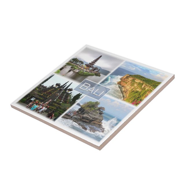 Carreau zID006 BALI, Indonésie, Asie, (Côté)