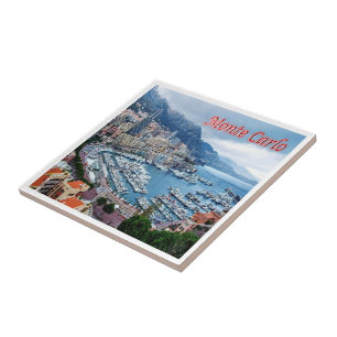 Carreau zMC018 MONTE CARLO Panorama, Monaco,