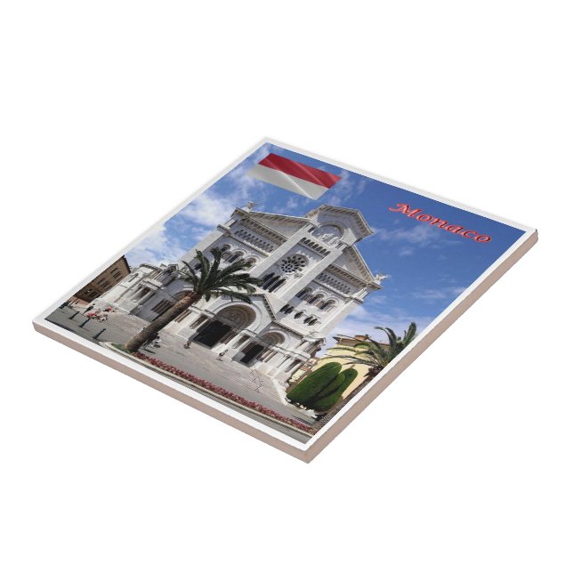 Carreau ZMC038 MONACO, Cathédrale Notre-Dame-Immacu (Côté)