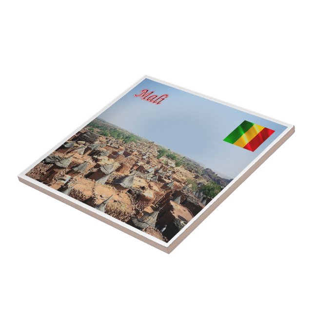 Carreau zML006 MALI, Endelou, Afrique, (Côté)