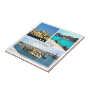 Carreau zMT006 VALLETTA, Malte, Europe,