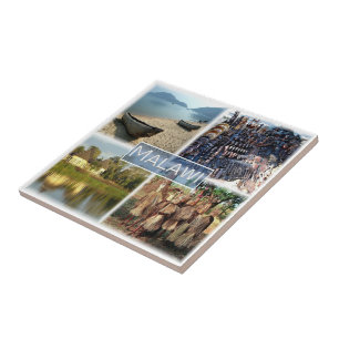 Carreau zMW010 MALAWI, Mosaïque, Afrique,