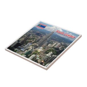 Carreau zMY020 panorama KUALA LUMPUR, Malaisie, Asie,