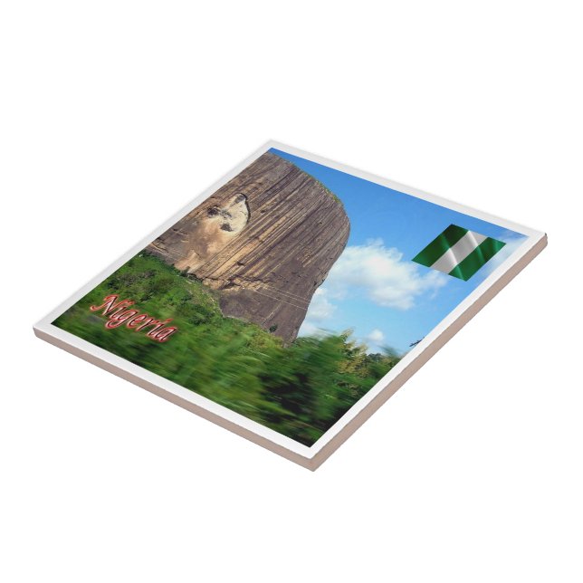 Carreau zNG010 NIGERIA, Zumarock, Afrique, (Côté)