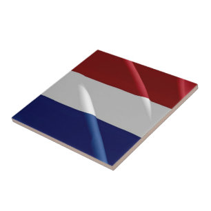 Carreau zNL002 DUTCH agitant DRAPEAU, Pays-Bas, Hollande