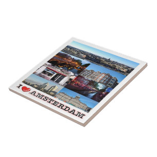 Carreau zNL012 AMSTERDAM "I Love",