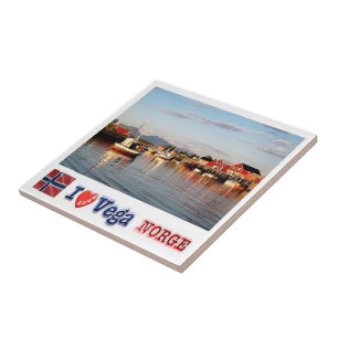 Carreau zNO147 VEGA "ILove", Norvège, Europe,