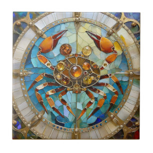Carreau Zodiaque - Cancer Le Crabe
