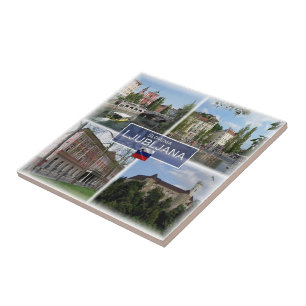 Carreau zSI017 LJUBLJANA, Slovénie, Europe,