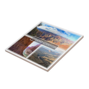 Carreau zUS046 GRAND CANYON, Mosaic, Arizona,