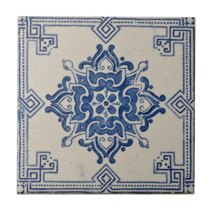 Carreaux azulejos bleu portugais