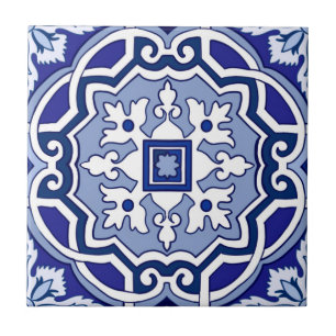 Carreaux bleus, Carreaux méditerranéens, majolica 