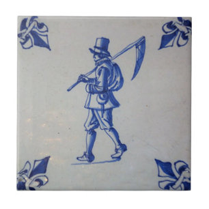Carreaux bleus Delft - Moteur portante Scythe ou f
