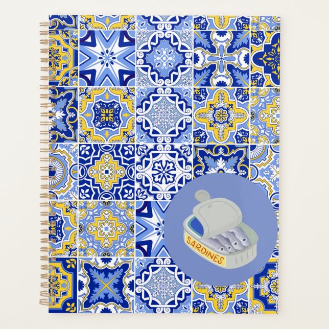 Carreaux bleus et araignées (Devant)