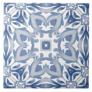 Carreaux bleus, mosaïque, majolica,