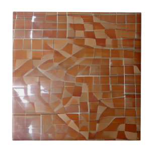 Carreaux céramique beige orange