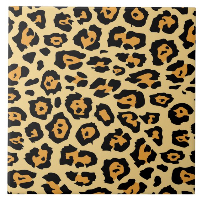 carreaux céramique d'impression jaguar (Devant)
