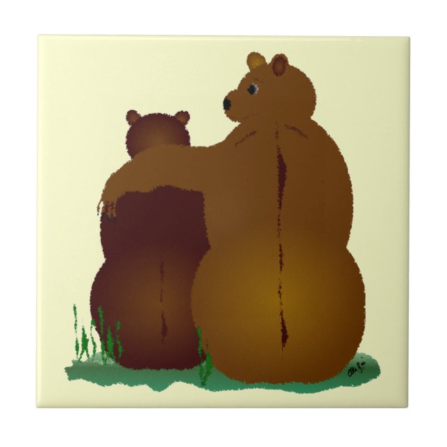 Carreaux de carreaux d'ours (Devant)