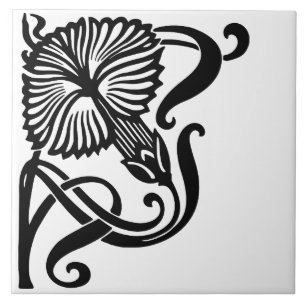 Carreaux de céramique Art Nouveau