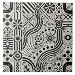 Carreaux de céramique de flux intemporels