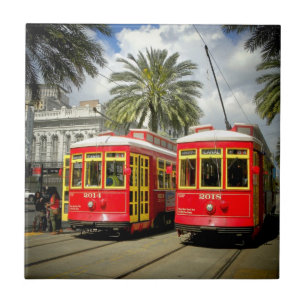 Carreaux de céramique de quartier français de la