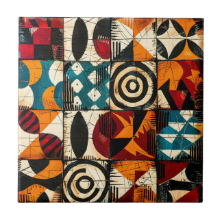 Carreaux de céramique Motif Tribal Africain