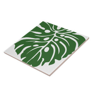 carreaux de céramique motif tropical