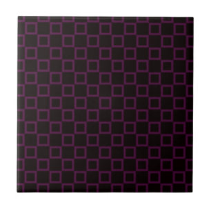 Carreaux de cerisier marron classique