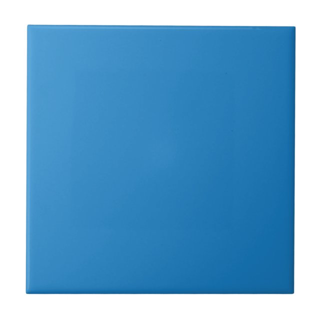 Carreaux de couleur uni bleu Denim (Devant)