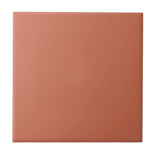 Carreaux de couleur unie de corail