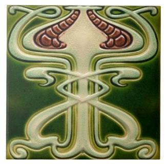 Carreaux de faïence Art Nouveau