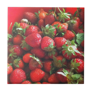 Carreaux de fraises