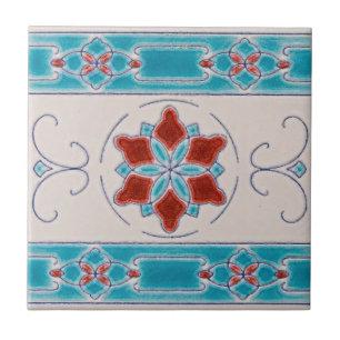 Carreaux de Majolica Art Nouveau