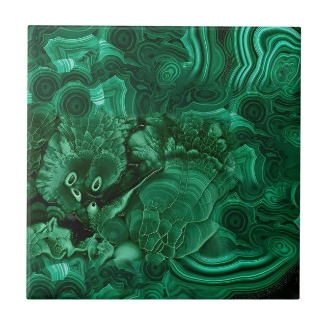 carreaux de malachite élégant (Devant)