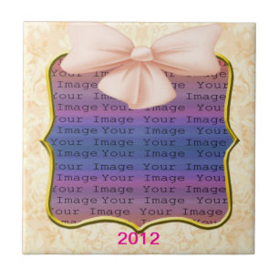 Carreaux de Mariage de Bow rose