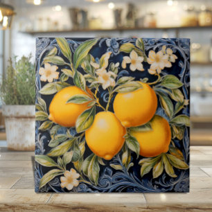 Carreaux de marine Citrons botaniques