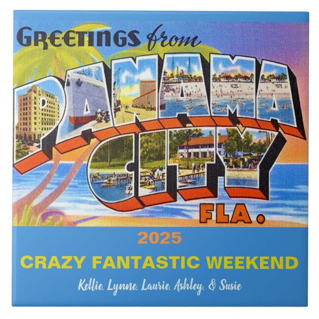 Carreaux de mémoire de Panama City (Devant)