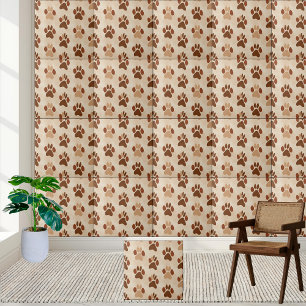 Carreaux de Motif Brown foncé et clair